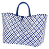 Motif Bag - Navy &amp; White | Handed By | Baskets &amp; Shoppers | Thirty 16 Williamstown