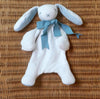 Organic Cotton Bunny Comforter Toy - Blue | Maud N Lil | Comforters, Teethers &amp; Rattles | Thirty 16 Williamstown