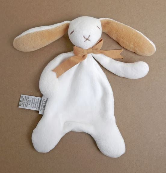 Organic Cotton Mini Bunny Comforter Toy - Buff | Maud N Lil | Comforters &amp; Teethers | Thirty 16 Williamstown