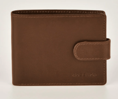 Petracca RFID Blocking Leather Men's Wallet - Tan | Cobb & Co | Men's Wallets | Thirty 16 Williamstown