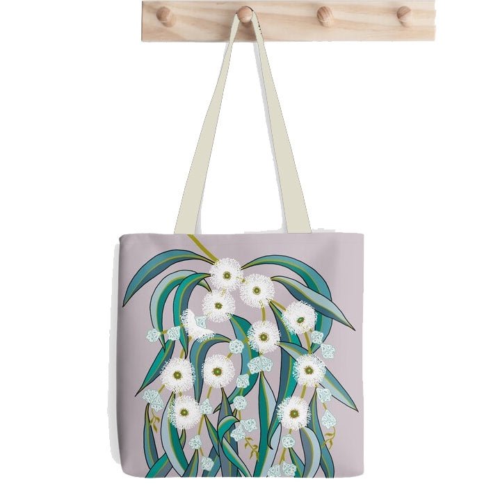 Printed Tote Bags - Tasmanian Blue Gum | Lorraine Brownlee Designs | Women&#39;s Accessories | Thirty 16 Williamstown