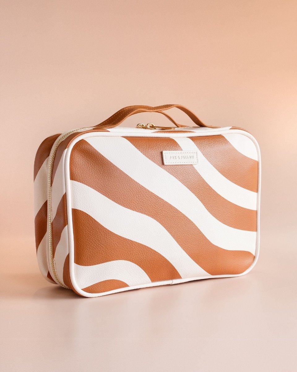 Rust Swirl Cosmetic Bag | Fox &amp; Fallow | Cosmetic Bags | Thirty 16 Williamstown