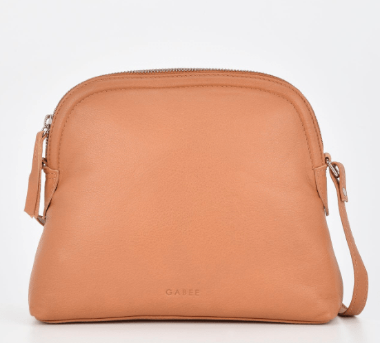 Sabine Leather Crossbody Bag - Tan | Gabee | Leather Bags | Thirty 16 Williamstown