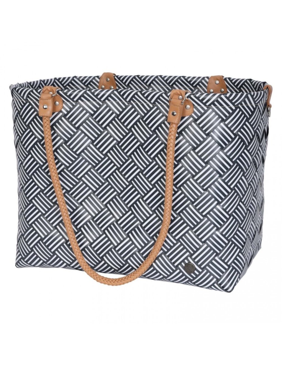 Sainte Maxtime Stripes - Dark Grey Stripe | Handed By | Baskets &amp; Shoppers | Thirty 16 Williamstown