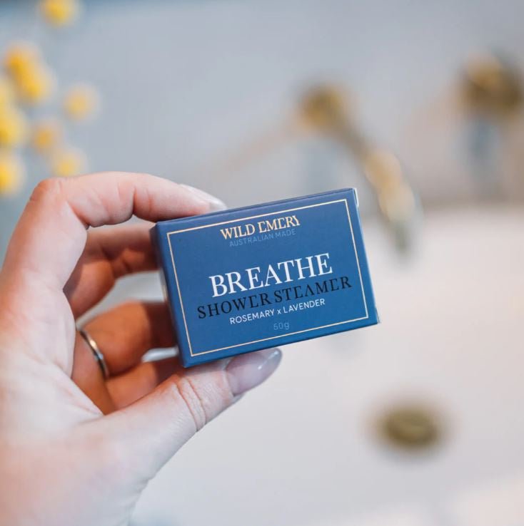 Shower Steamer - Breathe | Wild Emery | Bath &amp; Body | Thirty 16 Williamstown