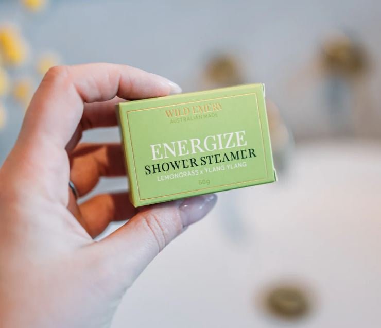 Shower Steamer - Energize | Wild Emery | Bath & Body | Thirty 16 Williamstown