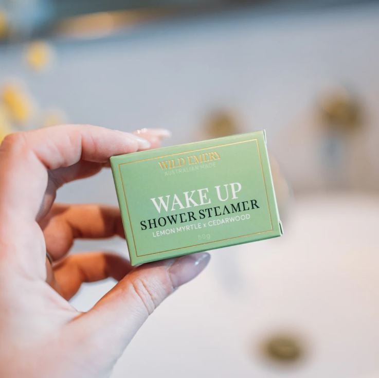 Shower Steamer - Wake Up | Wild Emery | Bath & Body | Thirty 16 Williamstown