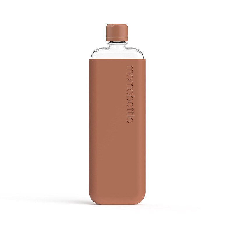 Slim Memobottle With Silicone Sleeve - Terracotta | Memobottle | Drink Bottles | Thirty 16 Williamstown