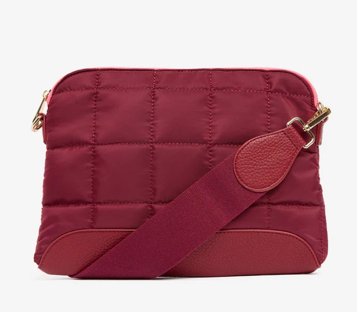 Soho Large Crossbody - Burgundy | Elms + King | Women's Accessories | Thirty 16 Williamstown