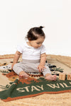 Stay Wild Baby Blanket | Indus | Bedding, Blankets &amp; Swaddles | Thirty 16 Williamstown