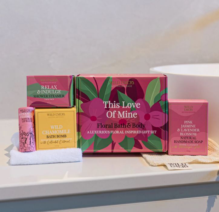 This Love Of Mine - Floral Bath & Body Gift Set | Wild Emery | Bath & Body | Thirty 16 Williamstown