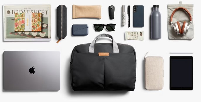 Tokyo Work Bag - Slate | Bellroy | Laptop Bags &amp; Sleeves | Thirty 16 Williamstown