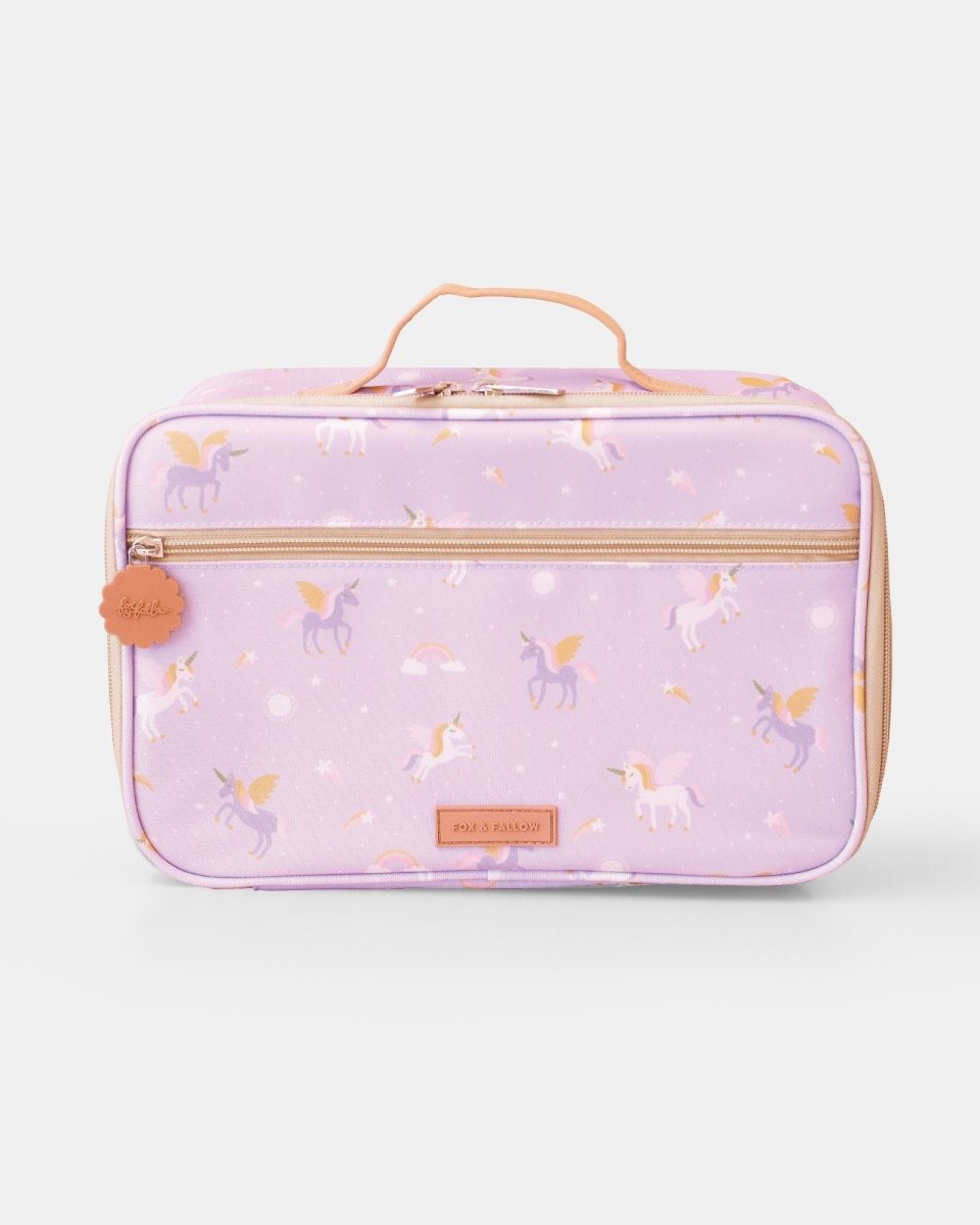 Unicorns Lunch Bag | Fox & Fallow | Lunch Boxes & Drink Bottles | Thirty 16 Williamstown