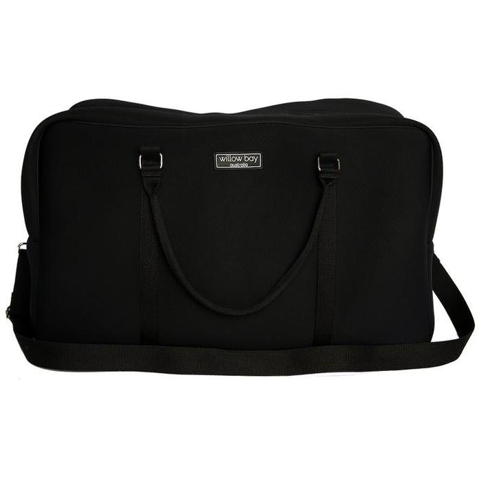 Weekender Neoprene Bag - Black | Willow Bay Australia | Women's Accessories | Thirty 16 Williamstown