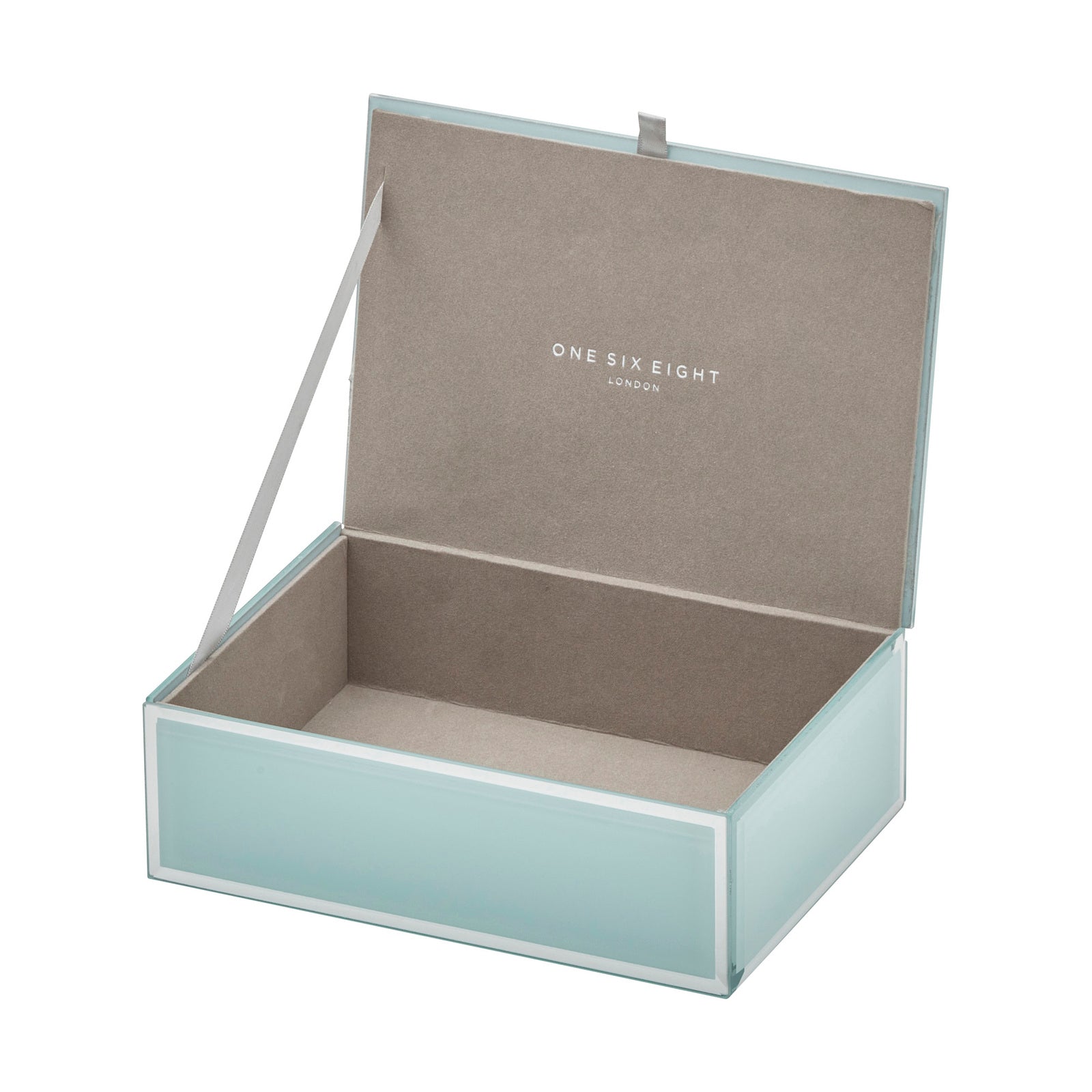 Sara Mint Jewellery Box - Medium | ONE SIX EIGHT London | Accessories | Thirty 16 Williamstown