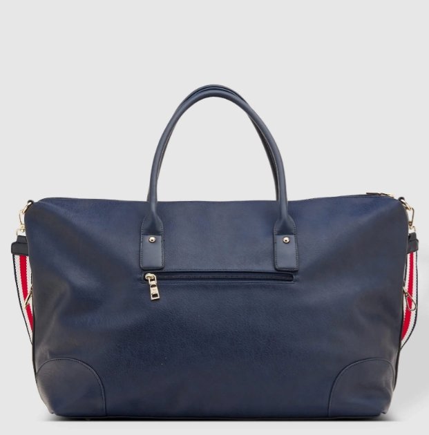 Alexis Stripe Strap Travel Bag - Navy | Louenhide | Women&#39;s Accessories | Thirty 16 Williamstown