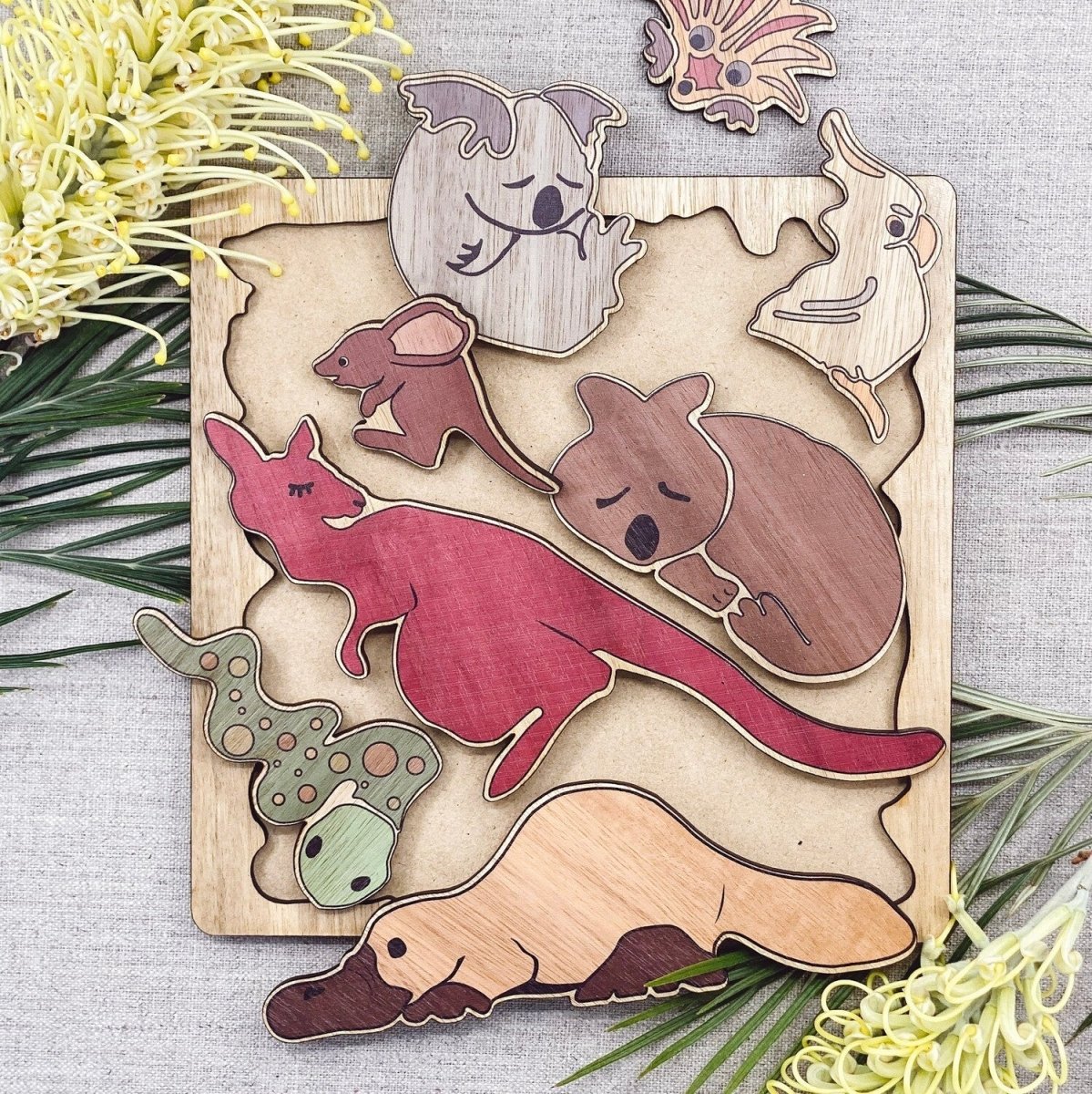 Animal Huddle Puzzle | Buttonworks Australia | Puzzles & Games | Thirty 16 Williamstown