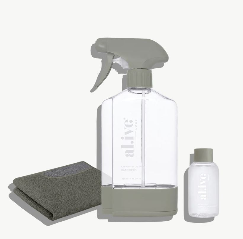 Bathroom Cleaning Kit | Al.ive Body | At The Sink | Thirty 16 Williamstown