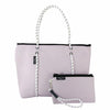 Boutique Neoprene Zip Tote - Soft Lilac | Willow Bay Australia | Women&#39;s Accessories | Thirty 16 Williamstown