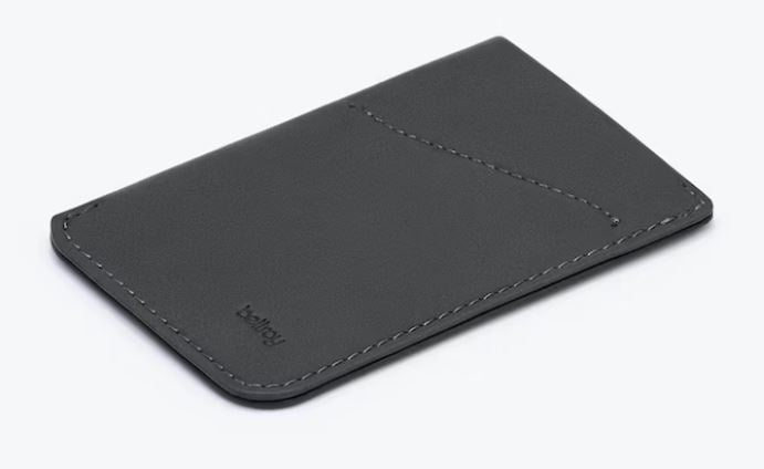 Card Sleeve - Charcoal /Cobalt | Bellroy | Travel Wallets & Accessories | Thirty 16 Williamstown