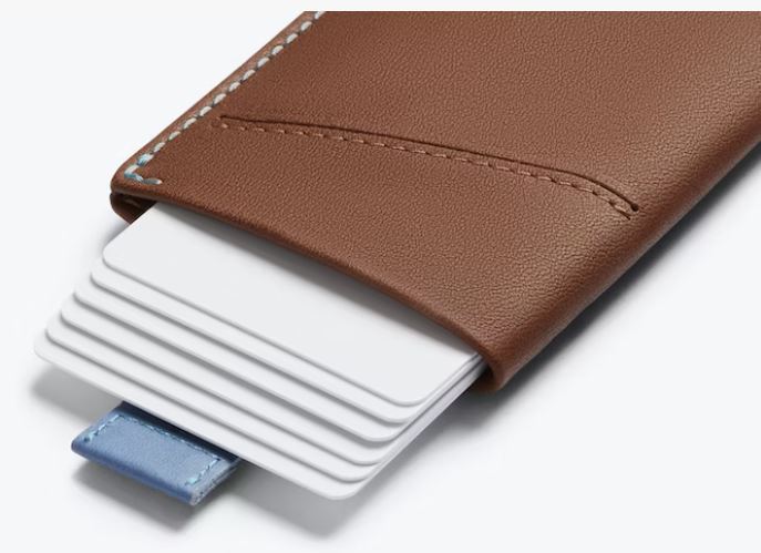 Card Sleeve - Hazelnut | Bellroy | Travel Wallets &amp; Accessories | Thirty 16 Williamstown