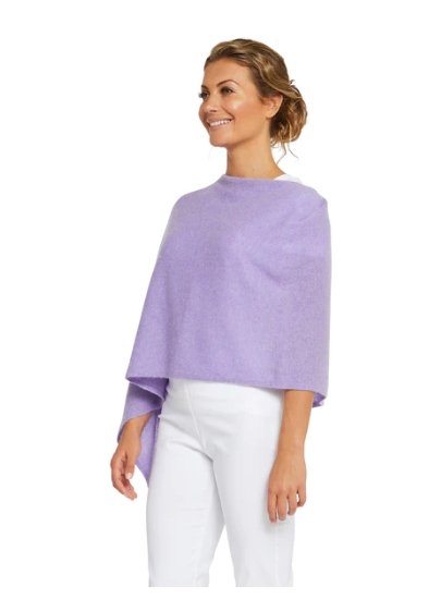 Cashmere Topper - Lilac | Esperance & Co | Hats, Scarves & Gloves | Thirty 16 Williamstown