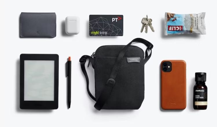 City Pouch - Melbourne Black | Bellroy | Travel Accessories, Bags &amp; Wallets | Thirty 16 Williamstown