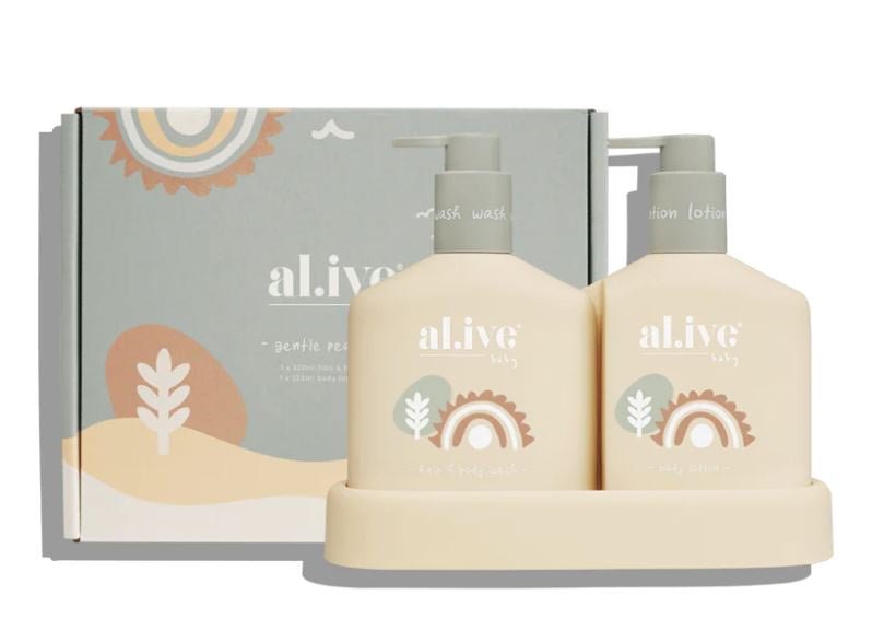 Duo Hair, Body Wash, Lotion & Tray - Gentle Pear | Al.ive Body | Bath Time | Thirty 16 Williamstown