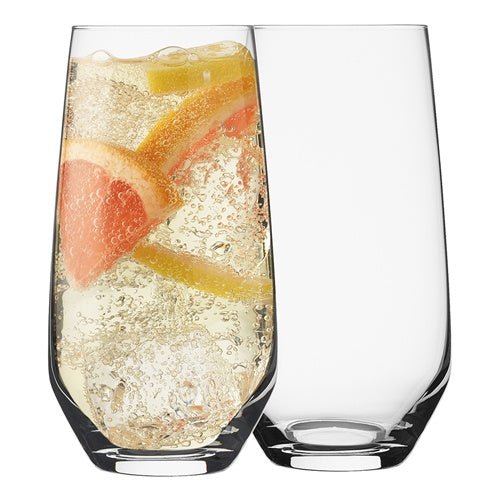 Epicure Set of 6 Hi Ball Tumblers 400ml - Clear | Ecology | Glasses & Jugs | Thirty 16 Williamstown