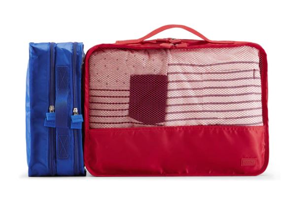 Garment Cube Small - Red | Lapoche | Travel Accessories | Thirty 16 Williamstown