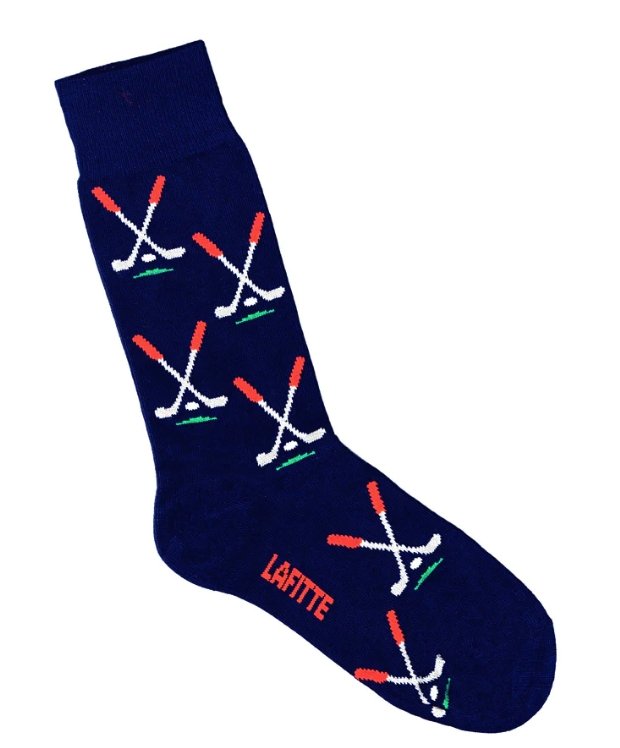 Golf Club Navy Patterned Socks | Lafitte | Socks For Him & For Her | Thirty 16 Williamstown