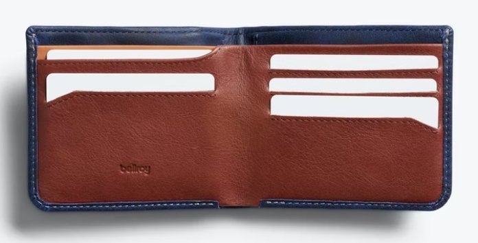 Hide & Seek Wallet- Marine Blue