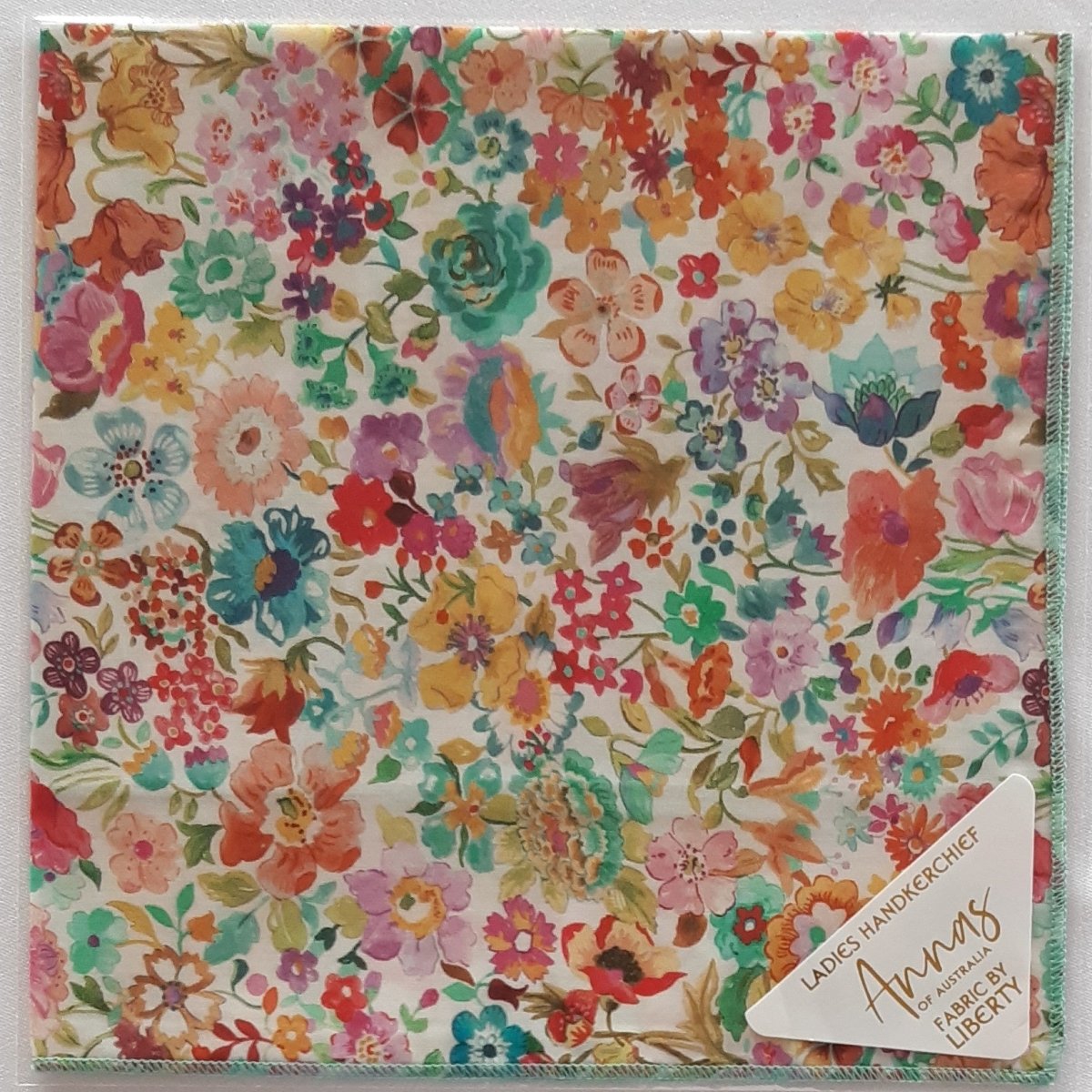 Liberty Print Hankie - Summer Bouquet | Annas of Australia | Hankies | Thirty 16 Williamstown