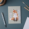 Lined A6 Notebook - Fox | Wrendale Designs | Stationery | Thirty 16 Williamstown