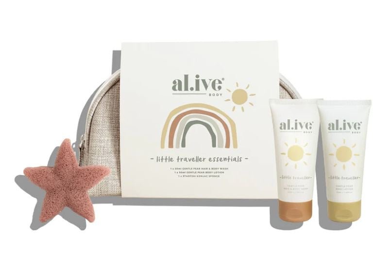 Little Traveler Essentials Pack | Al.ive Body | Bath Time | Thirty 16 Williamstown