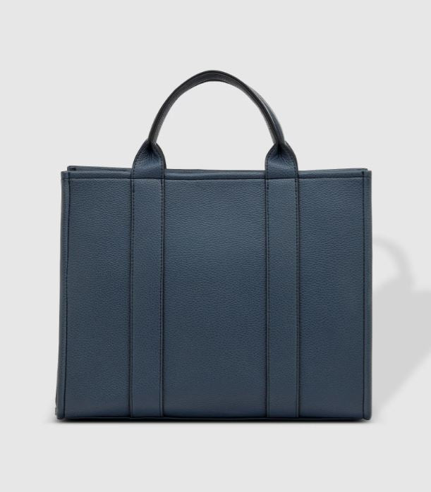 Manhattan Tote Bag - Steel Blue | Louenhide | Women&#39;s Accessories | Thirty 16 Williamstown