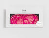 Mulberry Silk Eye Mask - Fuchsia Palms | Silk Magnolia | Heat Packs, Eye Pillows &amp; Masks | Thirty 16 Williamstown