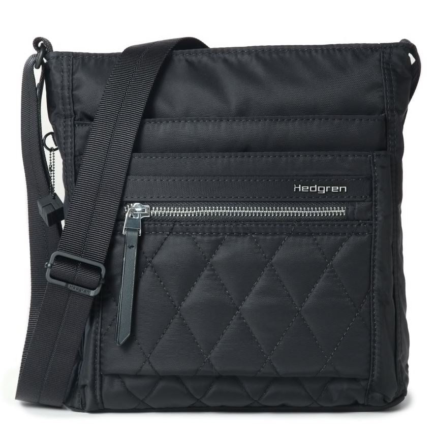 Orva Crossbody Bag RFID - Quilted Black | Hedgren | Travel Bags | Thirty 16 Williamstown