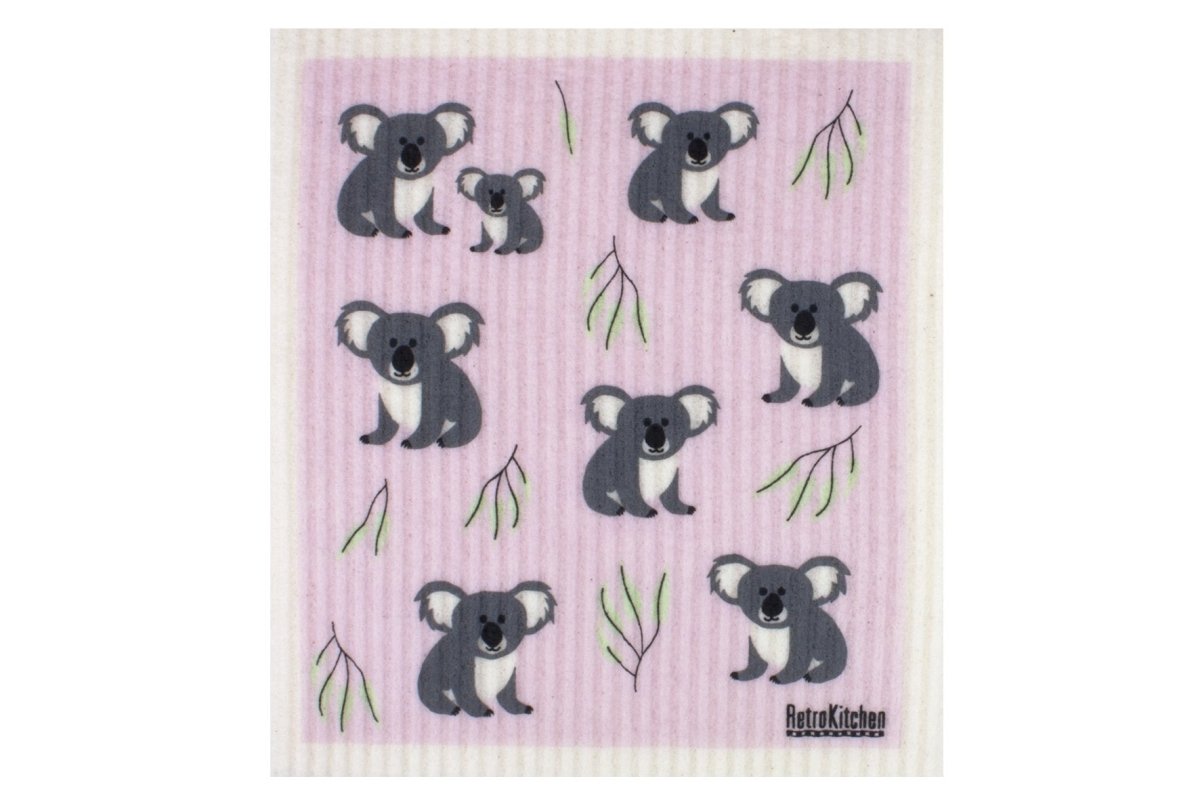 Sponge cloth - Koalas | Retro Kitchen | Kitchen Accessories | Thirty 16 Williamstown