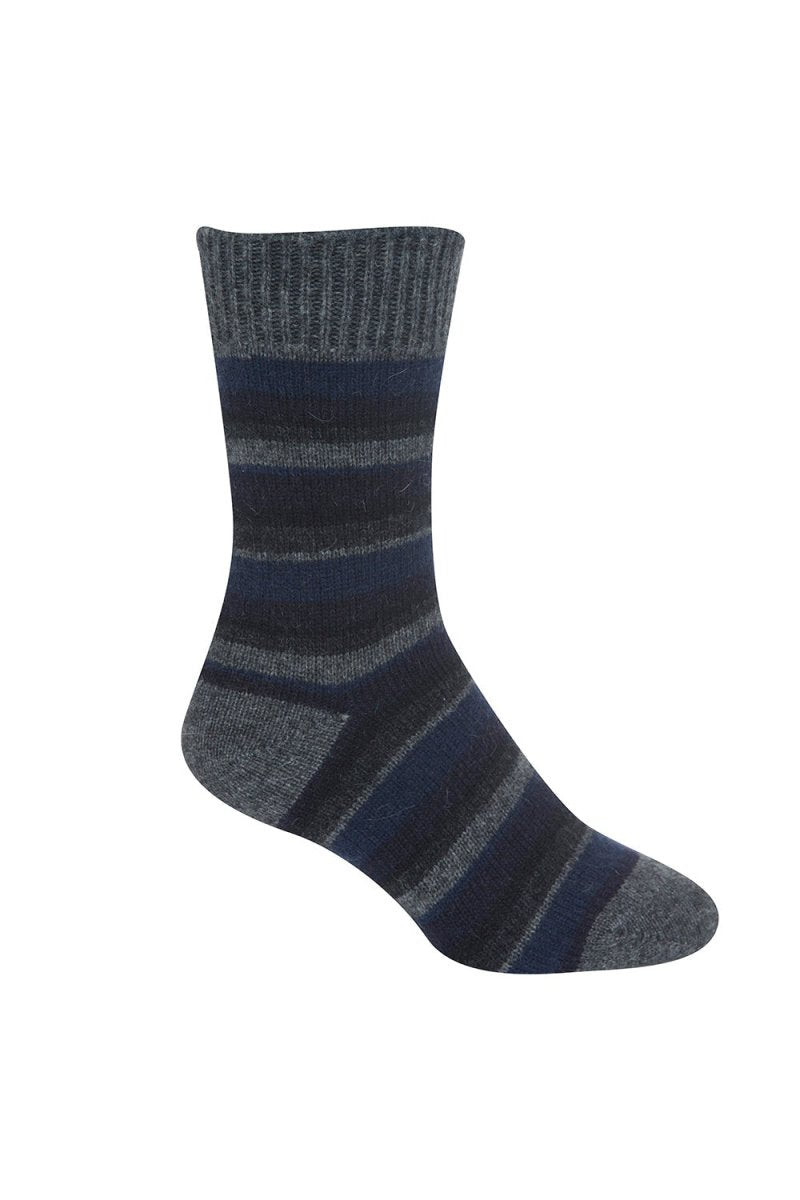 Striped Socks - Graphite | Native World | Hats, Scarves, Gloves, Boxers & Socks | Thirty 16 Williamstown