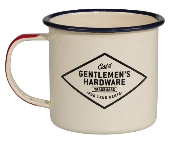 The Adventure Begins Enamel Camping Mug | Gentlemen&#39;s Hardware | Men&#39;s Accessories | Thirty 16 Williamstown