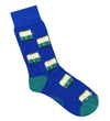 Trams Royal Blue Patterned Socks | Lafitte | Socks For Him &amp; For Her | Thirty 16 Williamstown