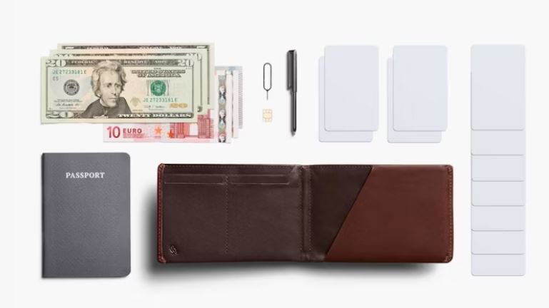 Travel Wallet - Cocoa | Bellroy | Travel Wallets &amp; Accessories | Thirty 16 Williamstown