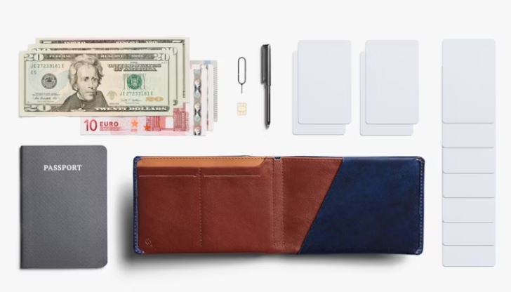 Travel Wallet - Ocean | Bellroy | Travel Wallets &amp; Accessories | Thirty 16 Williamstown