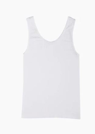 Womens Comfy Bamboo Singlet - White | Bamboozld | Women&#39;s Sleepwear | Thirty 16 Williamstown