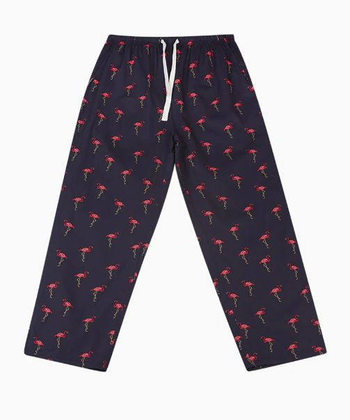 Womens Flamingo Bamboo Sleep Pant - Navy | Bamboozld | Women&#39;s Sleepwear | Thirty 16 Williamstown